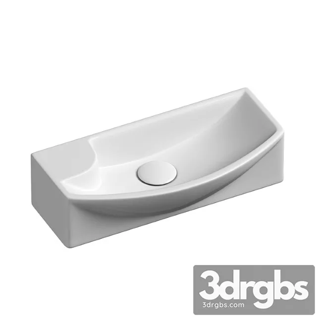 Washbasin Ceramics Nova Element Sn6038r 3D Model Free