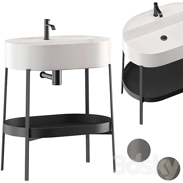Washbasin CONSOLLE NIC 3D Model