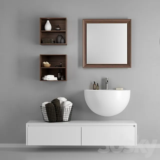 Washbasin Falper Bowl 3D Model