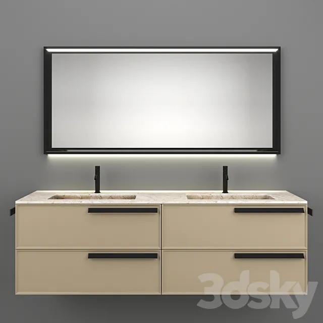 Washbasin | FORM05 | by IDEAGROUP 3D Model
