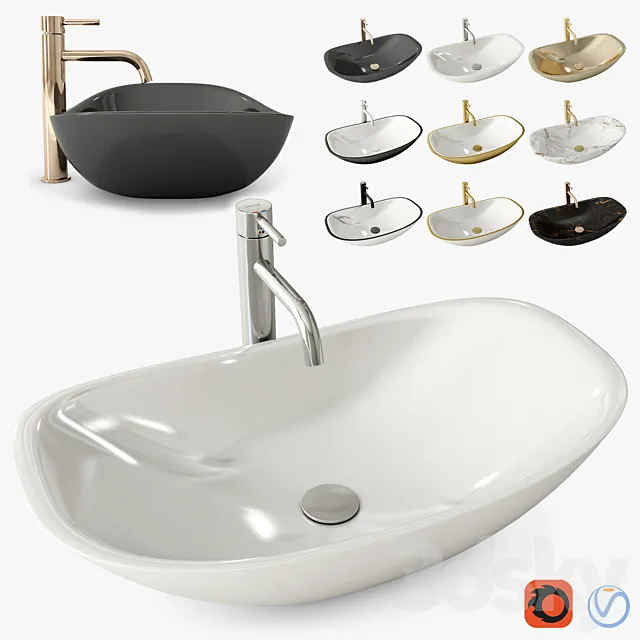 Washbasin Royal 3D Model