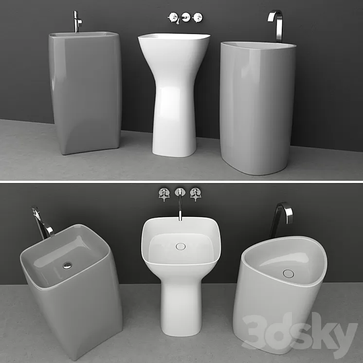 Washbasin set