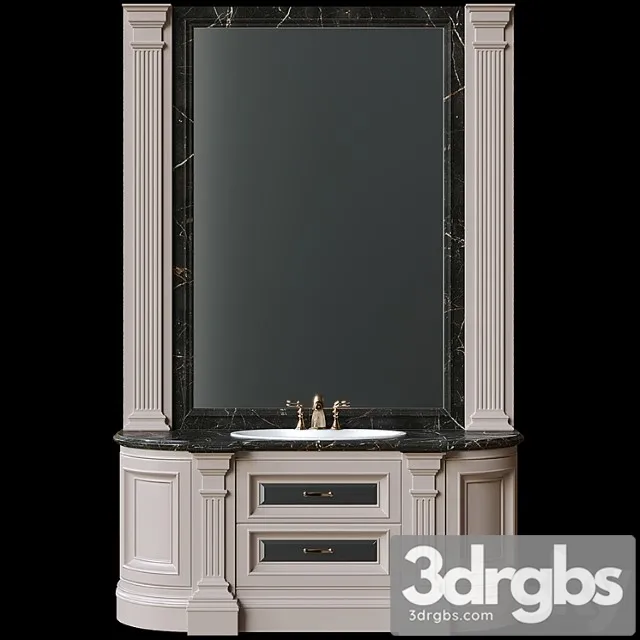 Washbasin Slive Christian 3 3D Model Free