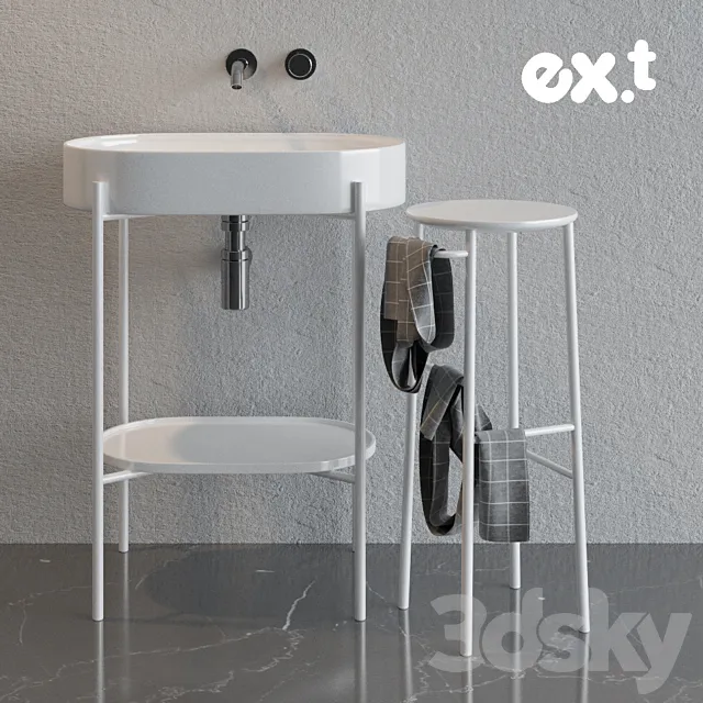 Washbasin STAND Ex.t 3DModel