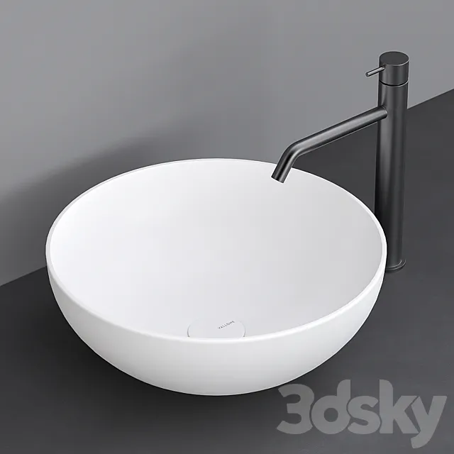 Washbasin VALLONE NASSAU FLAT 3D Model