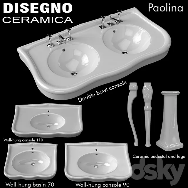 Washbasins_LAVABI_01 3D Model