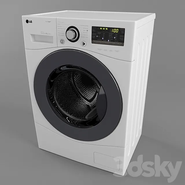 Washer "LG F14B3PDS" 3D Model