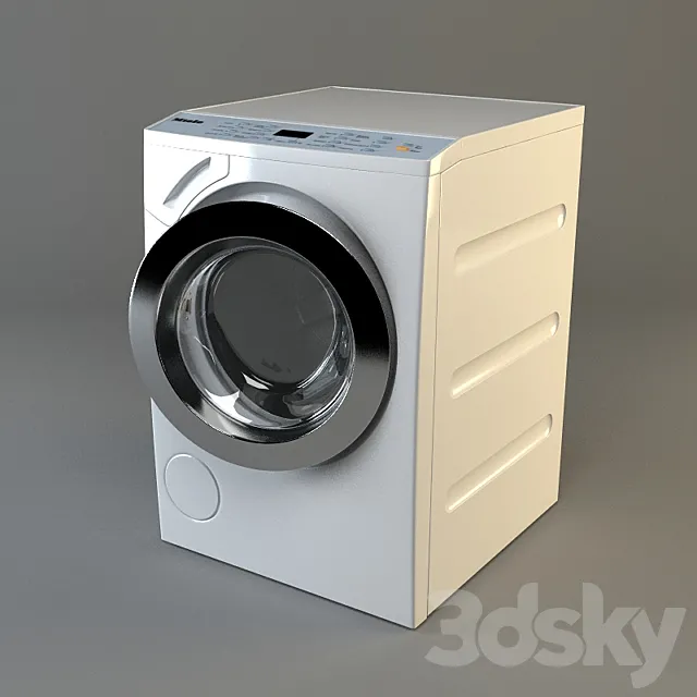 Washer miele W6746 WPS 3D Model