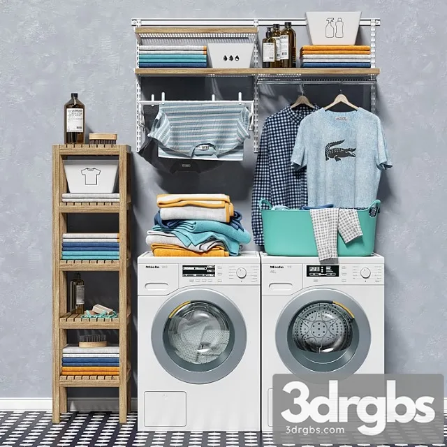 Washing Machine Mile 1 3D Model Free