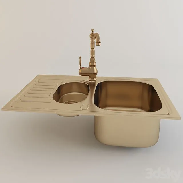 Washing Zorg SZR-780-2-480 Mixer Zorg AZR 322 Y 3D Model