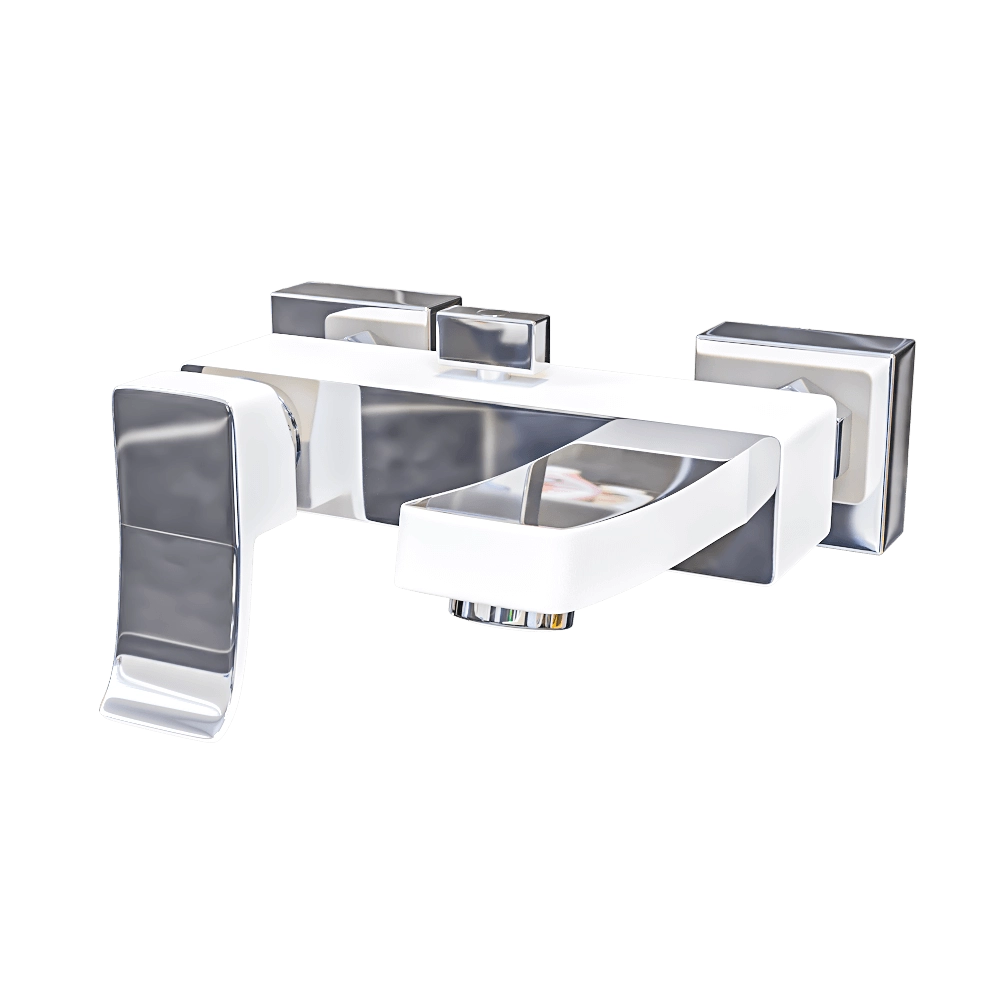 WasserKRAFT - Aller 1061 white 3D Model