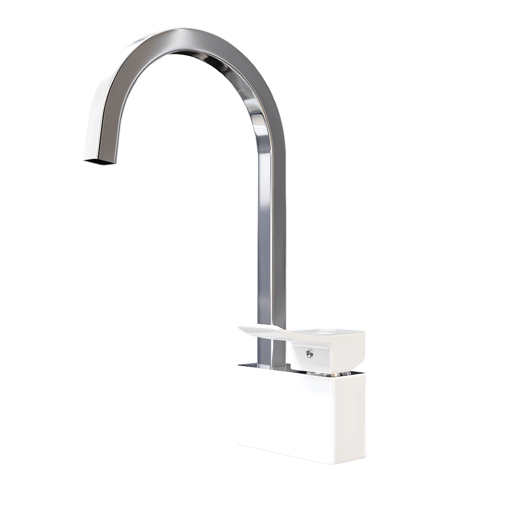 WasserKRAFT - Aller 1067 white 3D Model