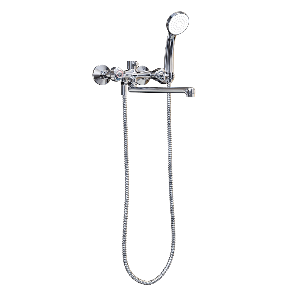 WasserKRAFT - Bath mixer Amper 2902L 3D Model