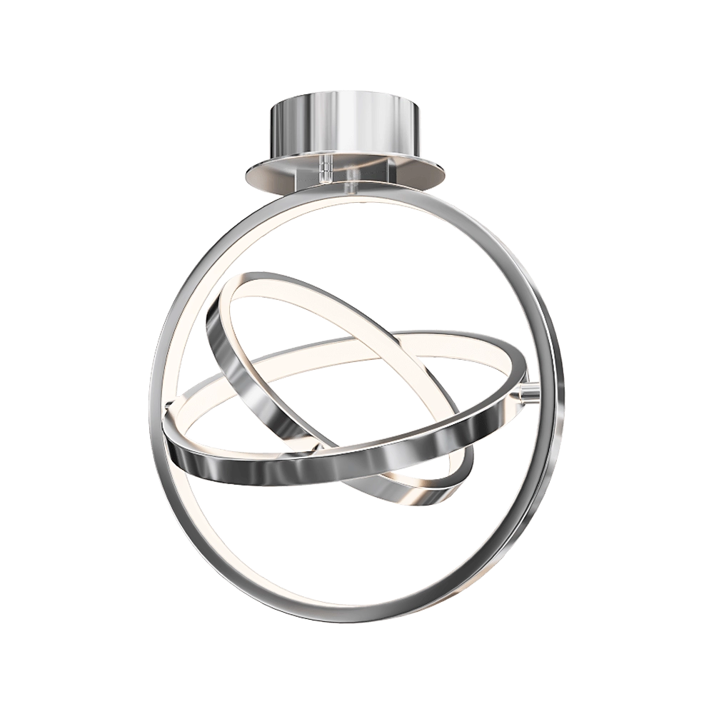 WasserKRAFT - Ceiling chandelier Orbital 5746 3D Model