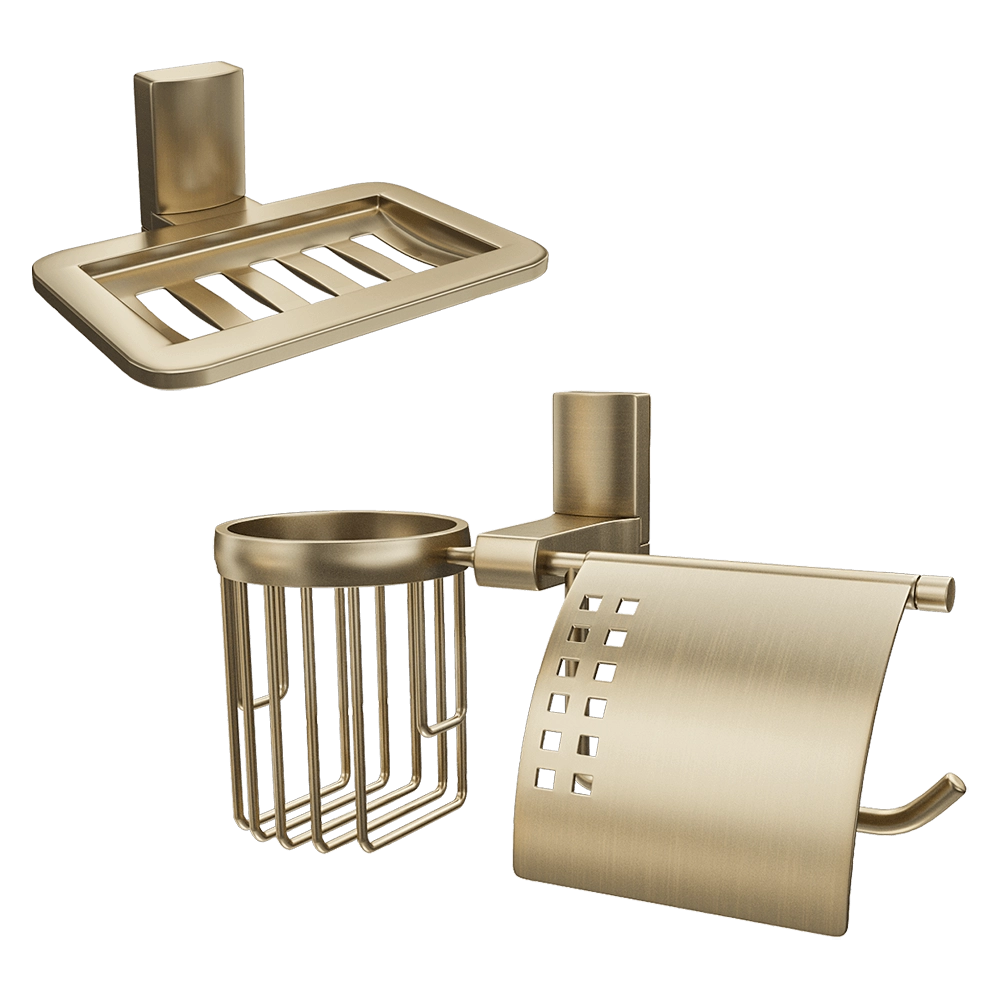 WasserKRAFT - Holder and soap dish lattice Exter K-5259 and Exter K-5269 3D Model