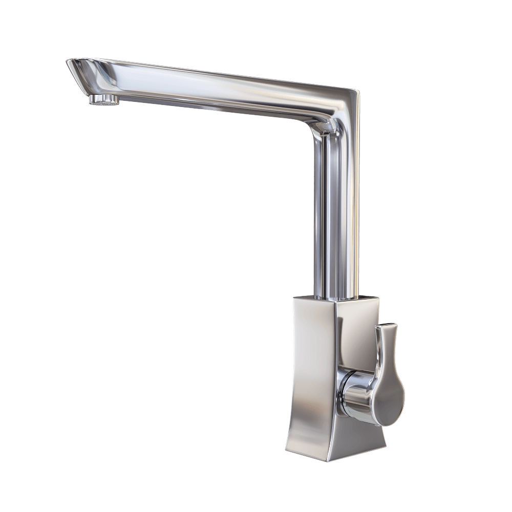 WasserKRAFT - Kitchen faucet Berkel 4807 3D Model