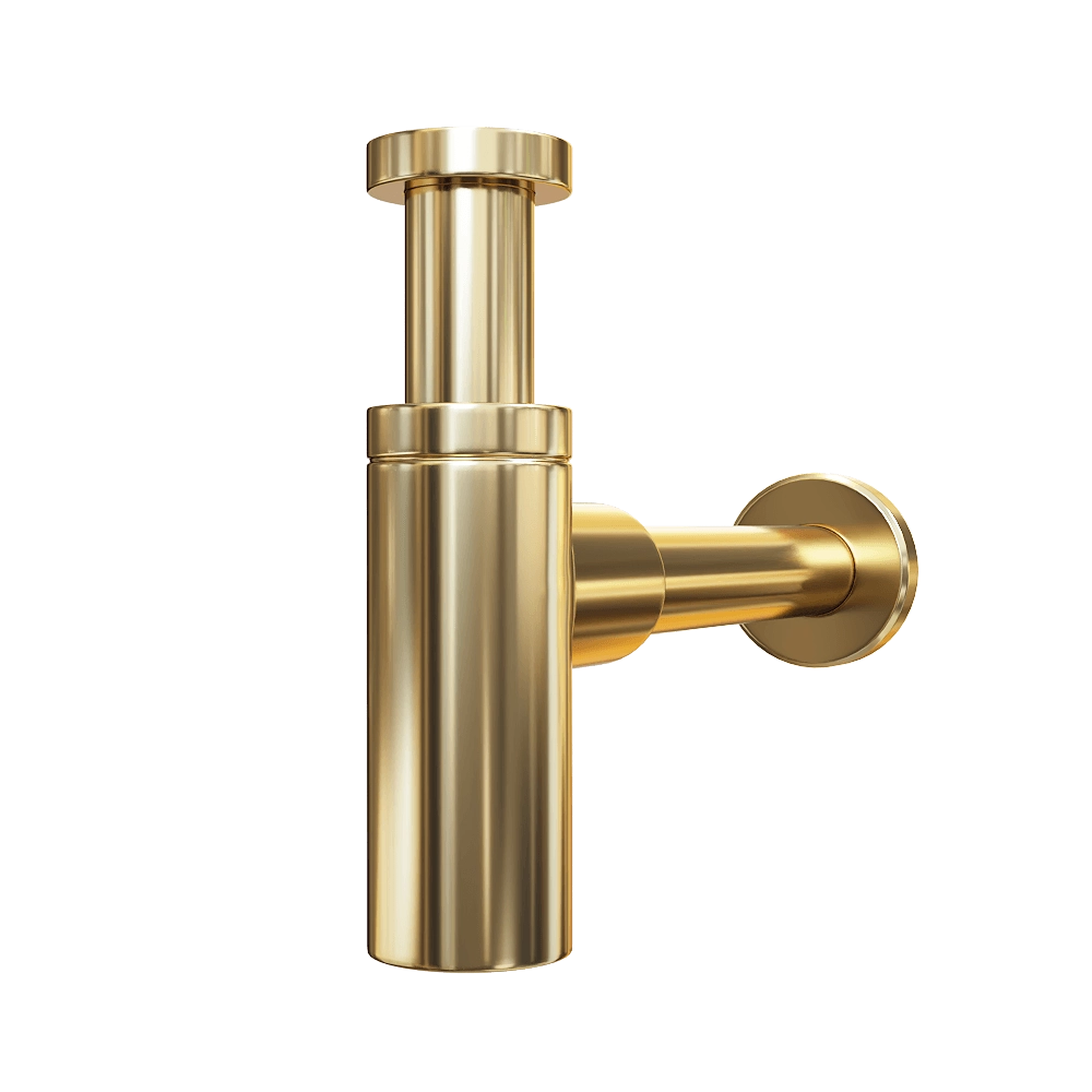 WasserKRAFT - Siphon for washbasin A170 3D Model