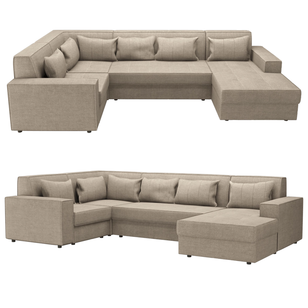 WasserKRAFT - Sofa Manhattan 3D Model