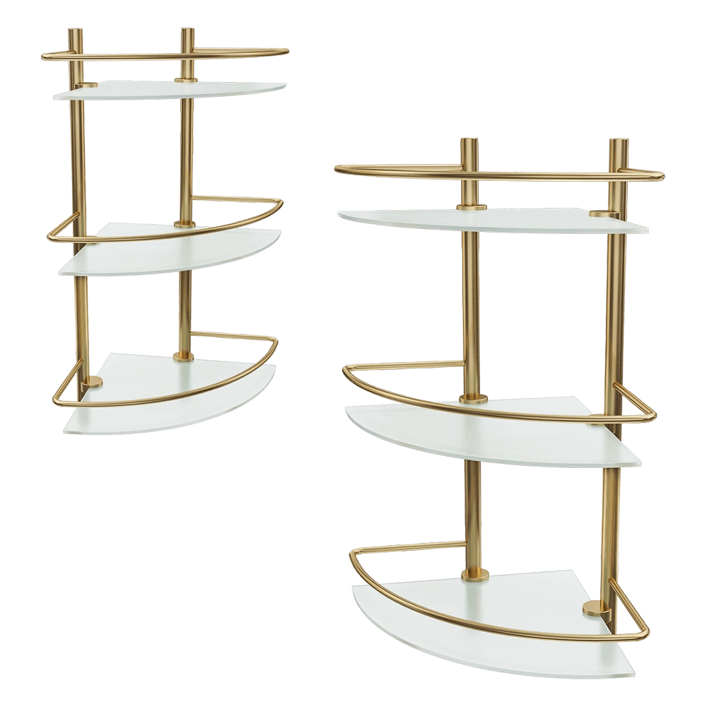 WasserKRAFT - Triple glass shelf K-3533 3D Model