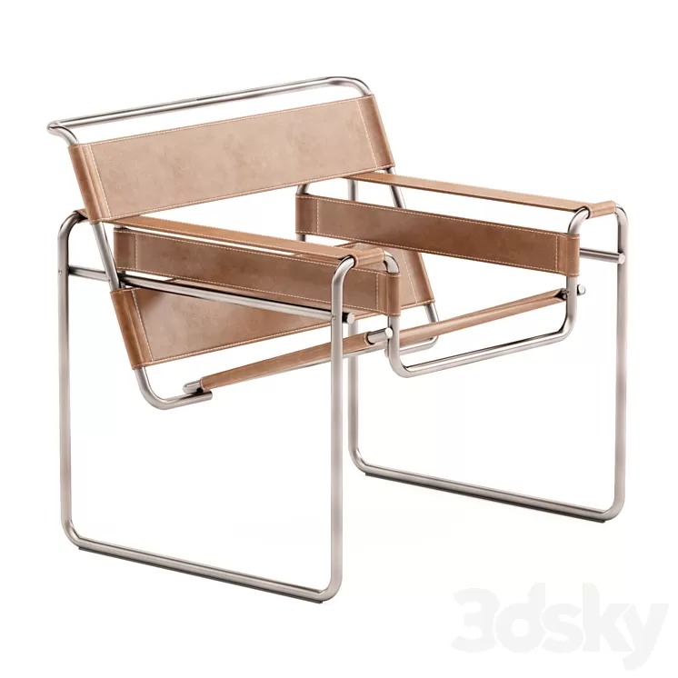 Wassily Chair 3D Model Free