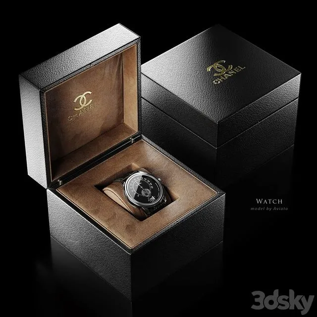 Watch Chanel 3D Model