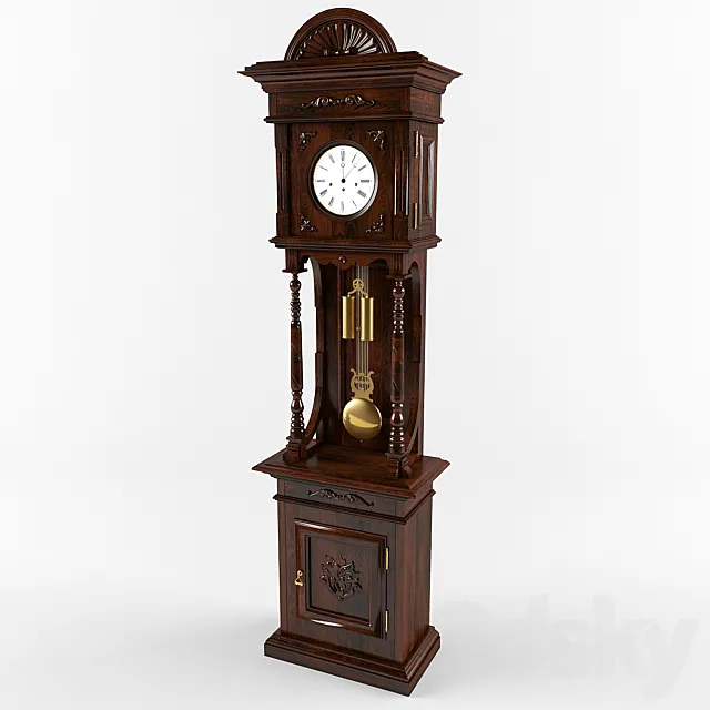 Watch classic 3D Model