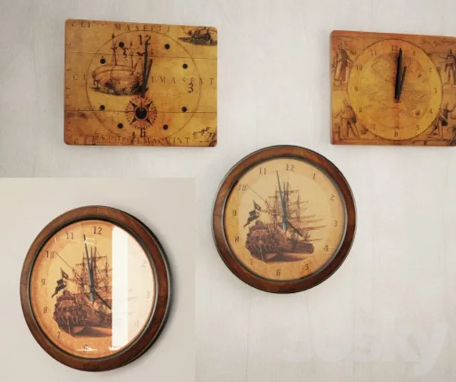 Watch vintage style 3D Model