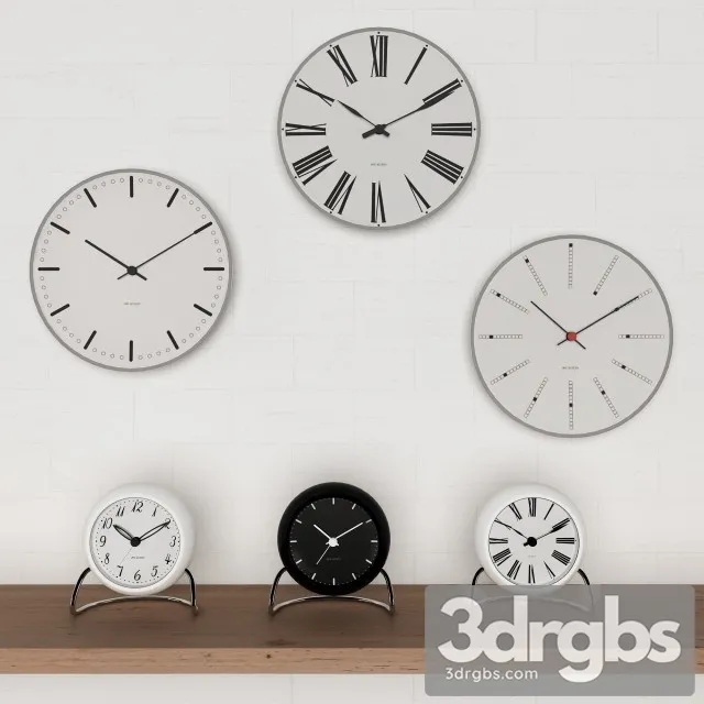 Watches Arne Jacobsen 3D Model Free