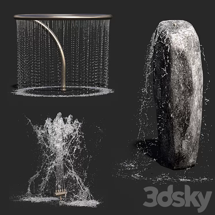 Water Collection 3 3D Model