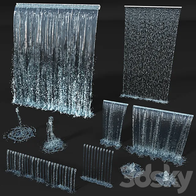 Water Collection 6 3D Model