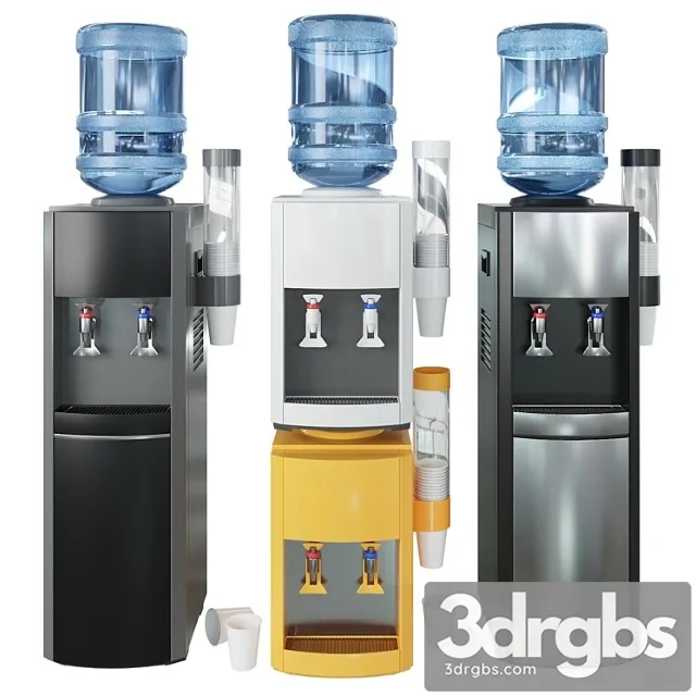 Water Cooler 3D Model Free