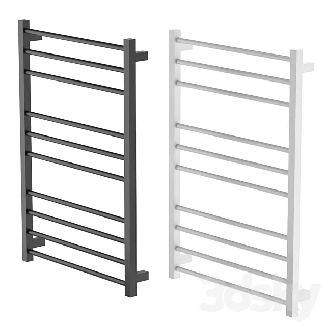 Water heated towel rail Grota Eco Classic 63х90 3D Model