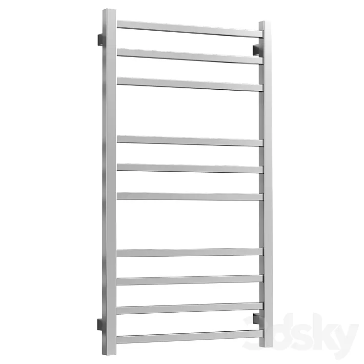 Water heated towel rail Grota Estro 3D Model Free