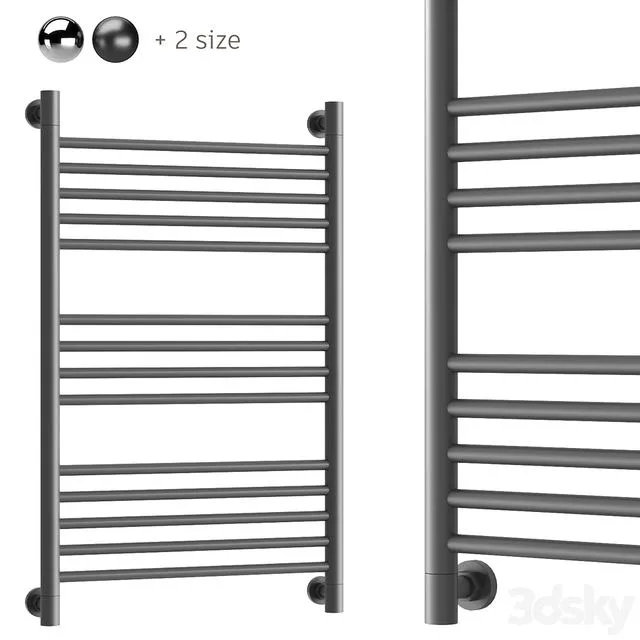 Water heated towel rail Sunerzha Bogema 3D Model