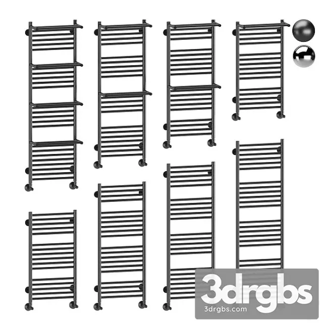Water Heated Towel Rail Terminus Aurora 3D Model Free
