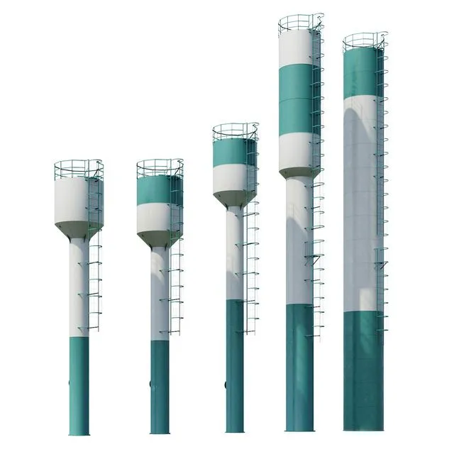 Water tower Rozhnovsky 3D Model