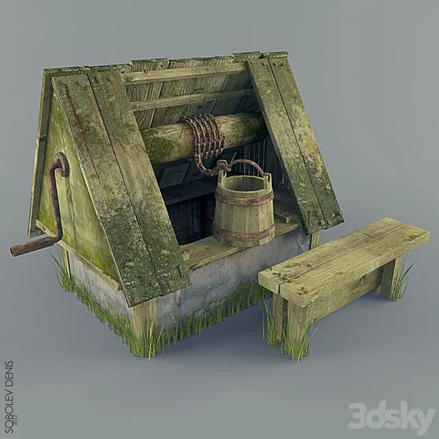 Water Well 3D Model
