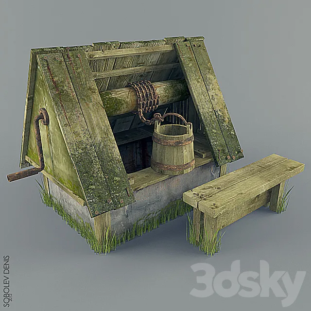 Water Well 3D Model