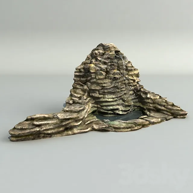 Waterfall 3D Model