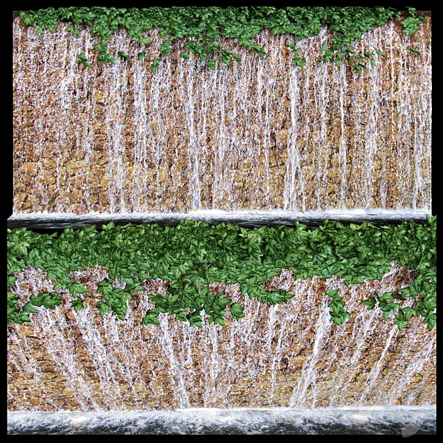 Waterfall 3D Model