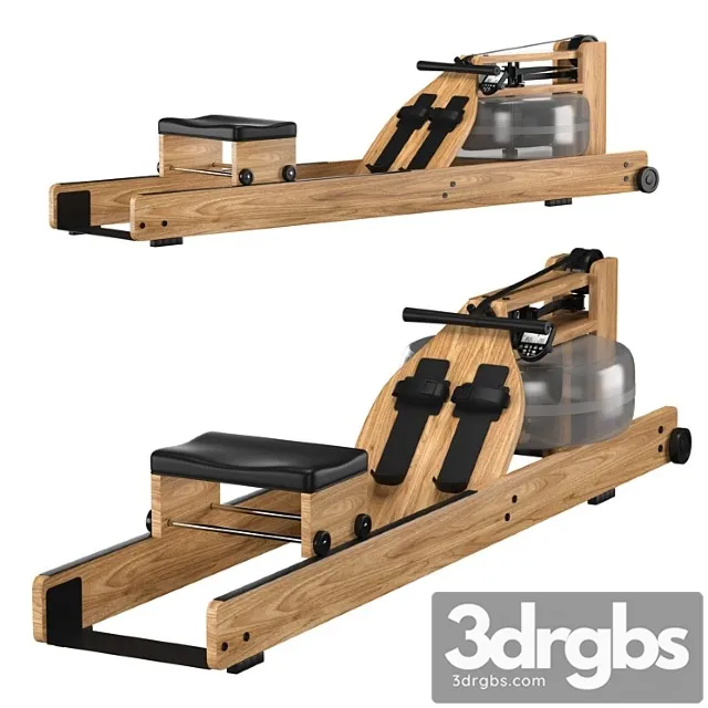 Waterrower Rowing Machine 3D Model Download