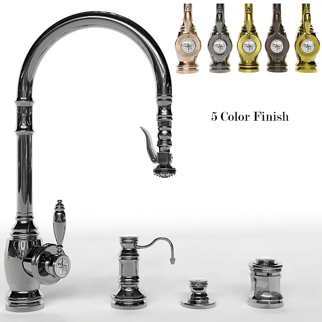 Waterstone Pull-Down Faucet 4PC. SUITE Free Download