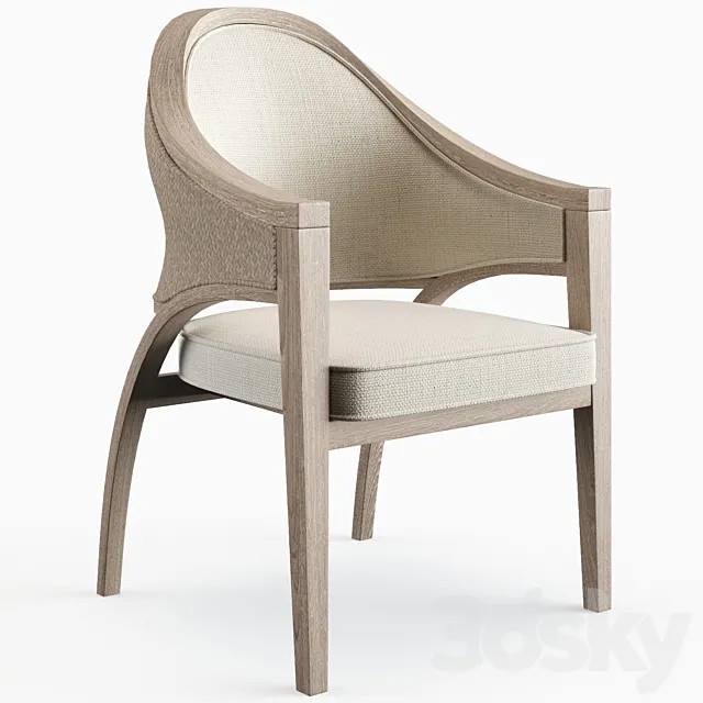 Wayfair Affinity Arm Chair 3D Model