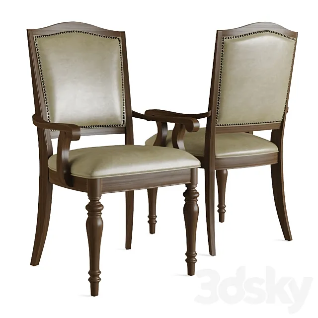 Wayfair Rheems Side Chair 3D Model
