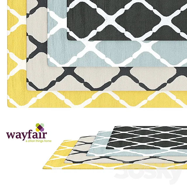 Wayfair_carpets 3D Model