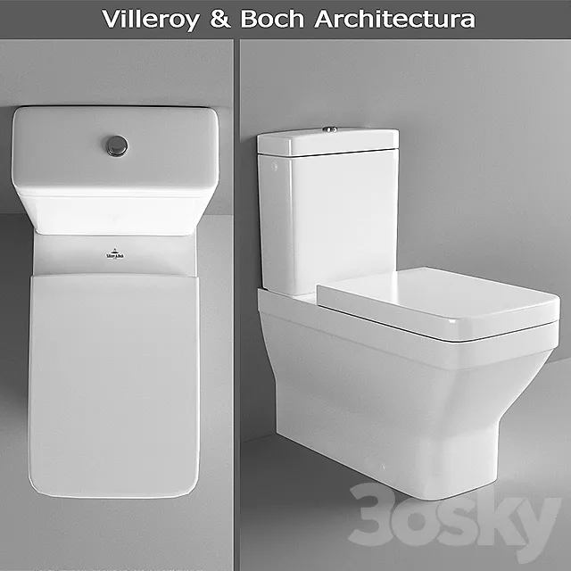 WC-CD Villeroy & Boch Architectura Free Download
