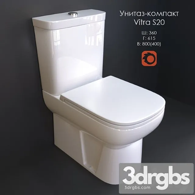 Wc Cd Vitra S20 3D Model Free