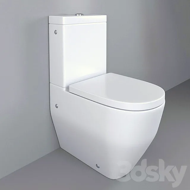 WC Laufen 3DModel