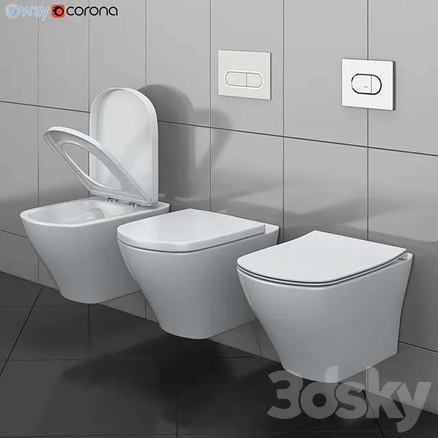 WC RAVAK Classic RimOff 3DModel