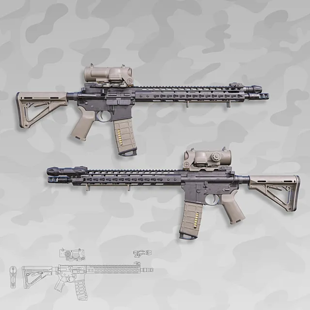 Weapon Custom AR-15 Free Download